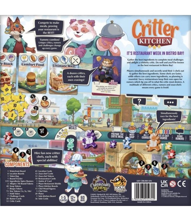 Critter Kitchen (ENG) - Bordspel