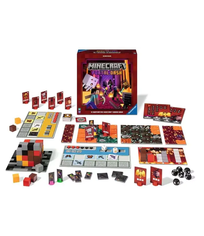 Minecraft: Portal Dash - Brettspiel