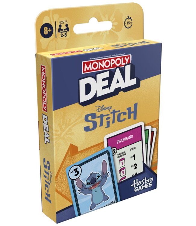 Monopoly Deal: Disney Stitch Edition (NL) - Kaartspel