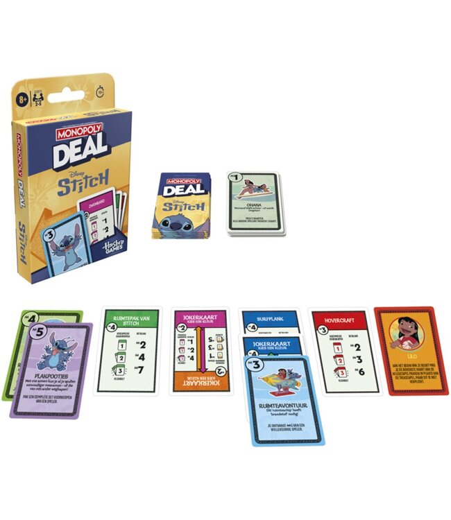 Monopoly Deal: Disney Stitch Edition (NL) - Kartenspiel