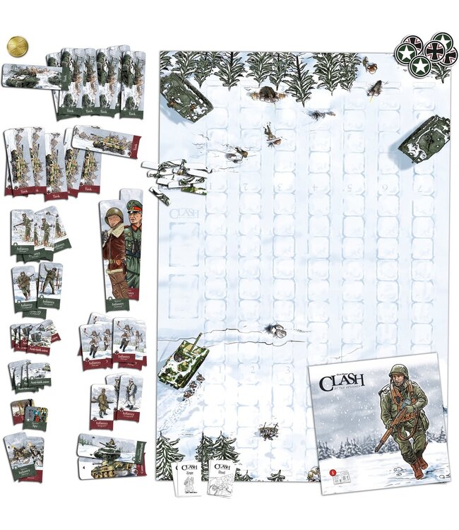 Clash of the Ardennes (NL) - Brettspiel