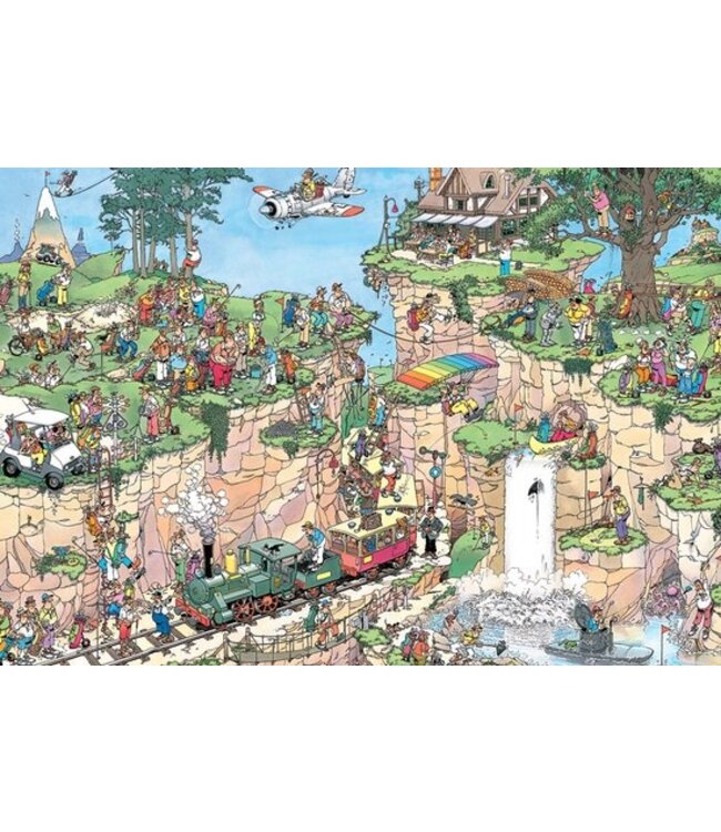 Jan van Haasteren: De Golfbaan (5000 Stukjes) - Puzzel