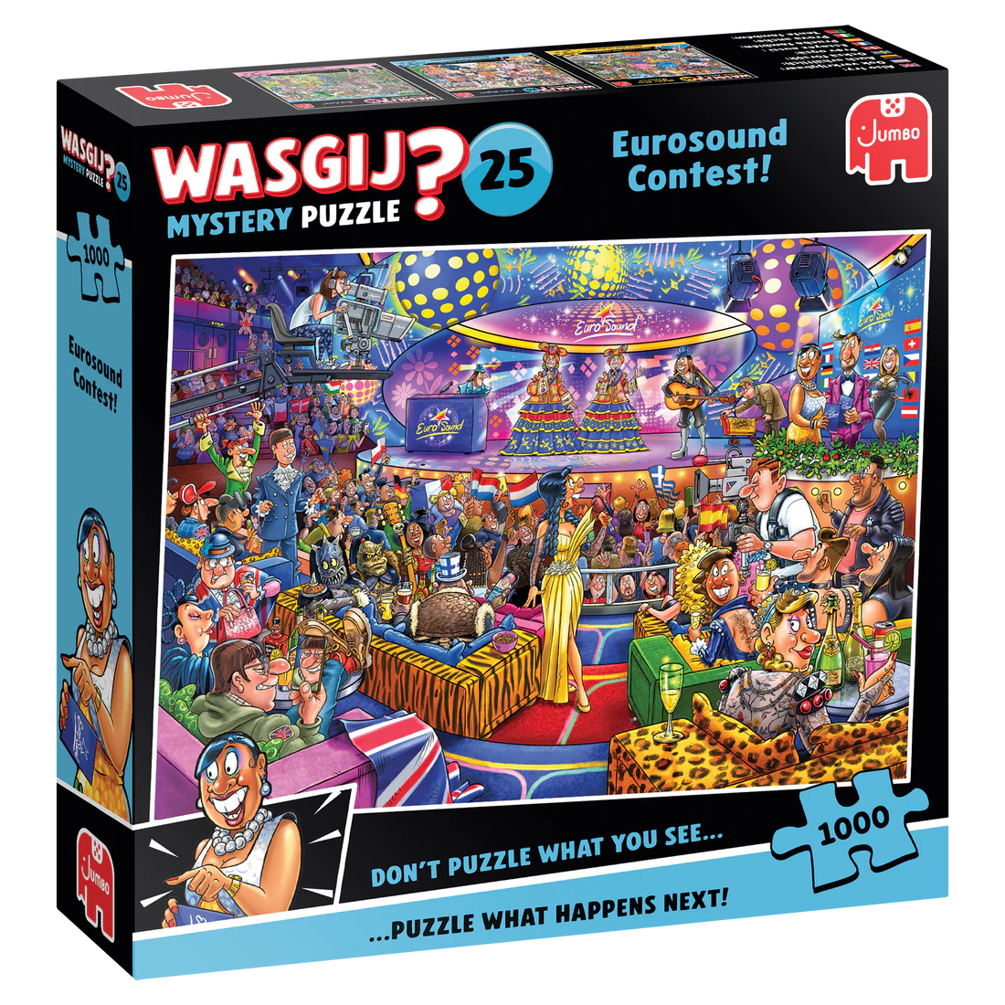 Jumbo WasGij? Mystery 25: Eurosound Contest! (1000 Stukjes)