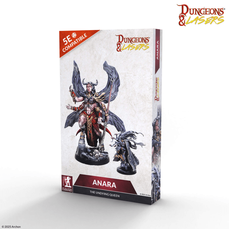 Dungeons &amp; Lasers Anara the Undying Queen afbeelding
