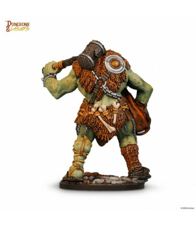 Dungeons & Lasers - Yazhazzal the Hungry Troll - Miniatures