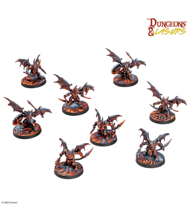 Dungeons & Lasers - Infernal Imps - Miniatures