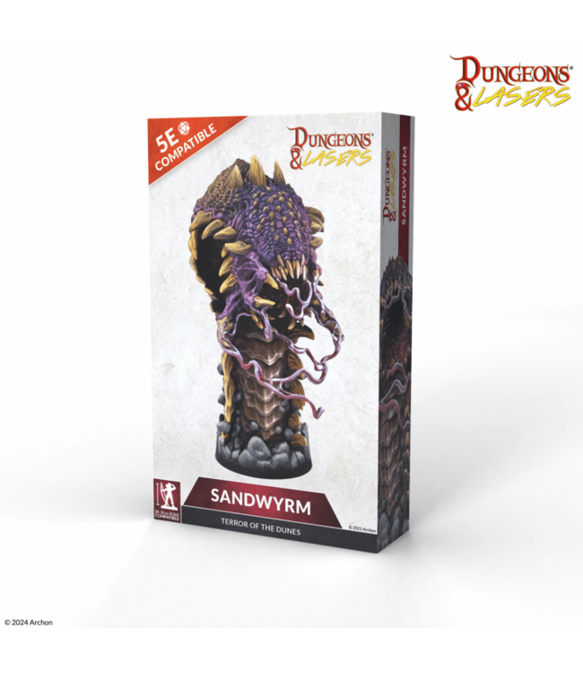 Dungeons & Lasers Sandwyrm Terror of the Dunes