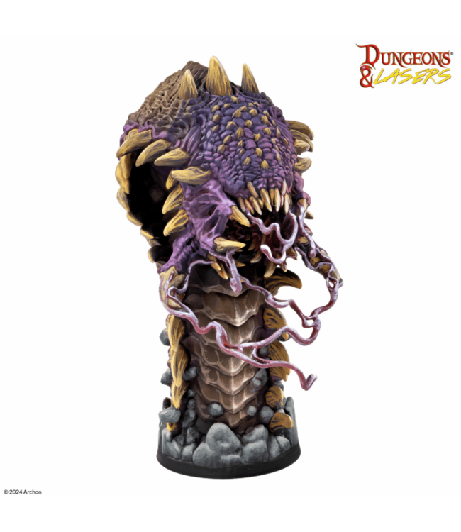 Dungeons & Lasers - Sandwyrm Terror of the Dunes - Miniatures