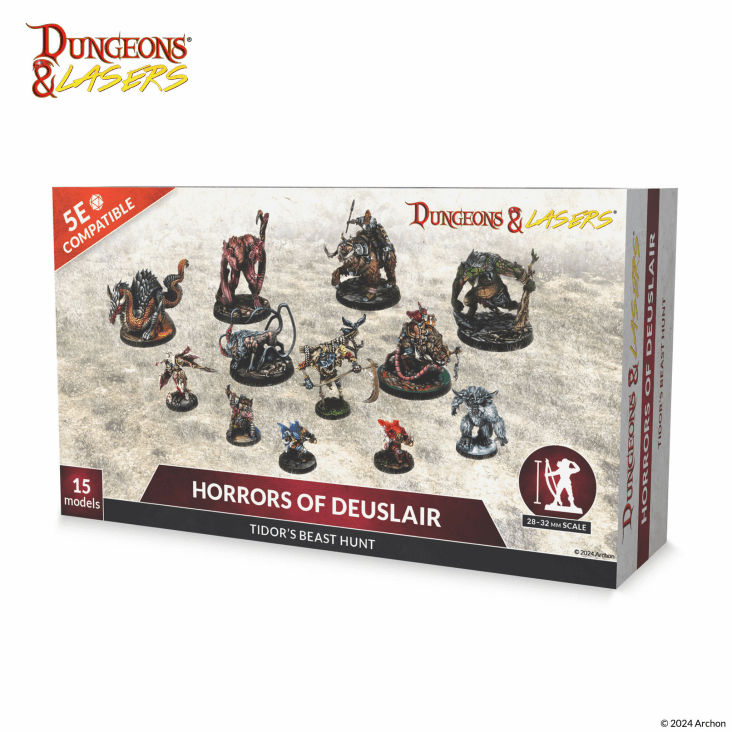 Dungeons &amp; Lasers Horrors of Deuslair: Tidor's Beast Hunt afbeelding