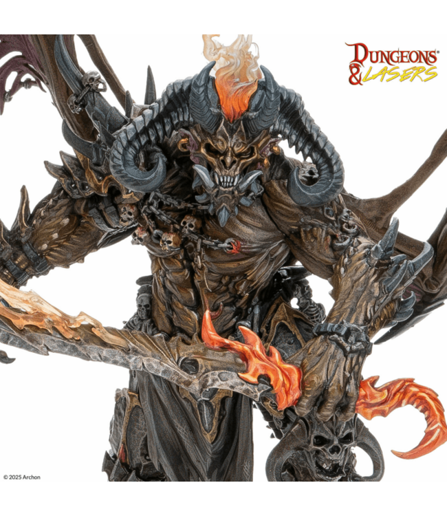 Dungeons & Lasers - Bal'or Demon of Evil - Miniatures