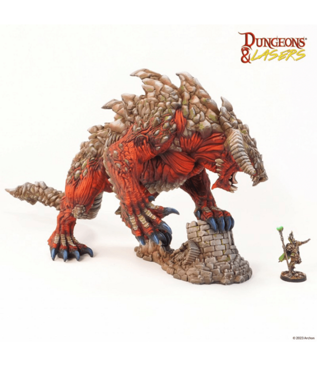 Dungeons & Lasers - Tarrasque: Fear these Claws! - Miniatures