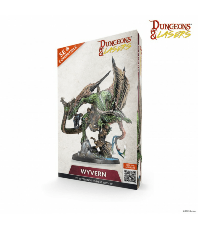 Dungeons & Lasers - Wyvern - Miniatures