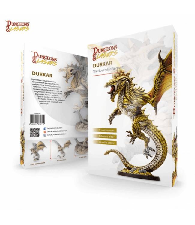 Dungeons & Lasers - Durkar: The Sovereign Serpent - Miniatures