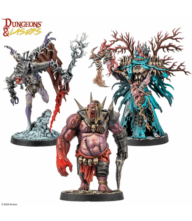 Dungeons & Lasers - Warlords of Chaos - Miniatures