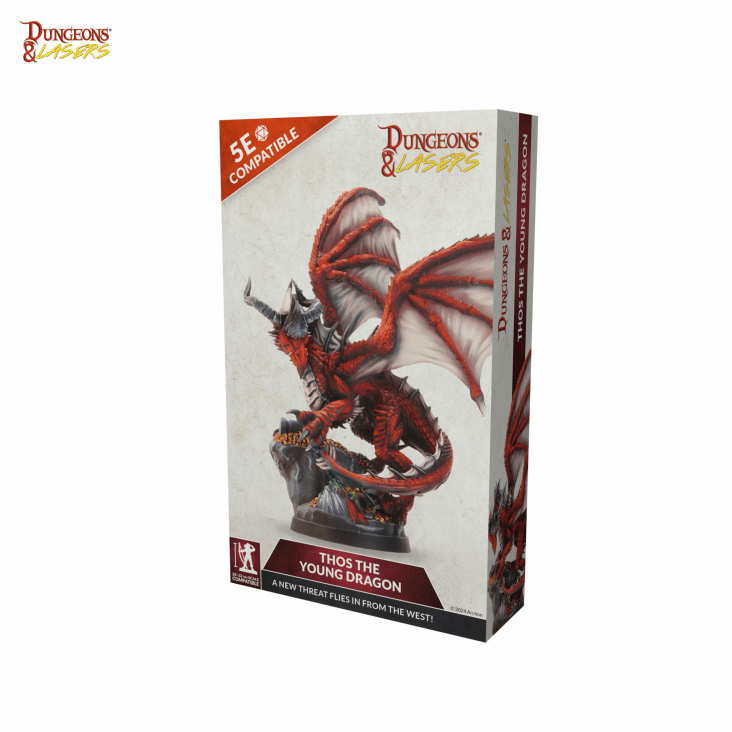Dungeons & Lasers Thos the Young Dragon
