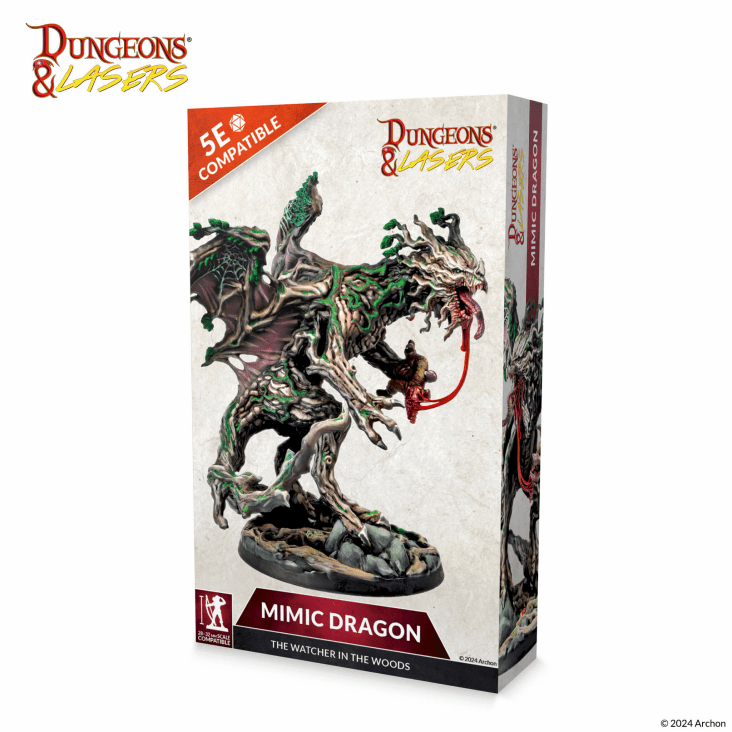 Dungeons &amp; Lasers Mimic Dragon: The Watcher in the Woods afbeelding