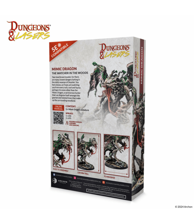 Dungeons & Lasers - Mimic Dragon: The Watcher in the Woods