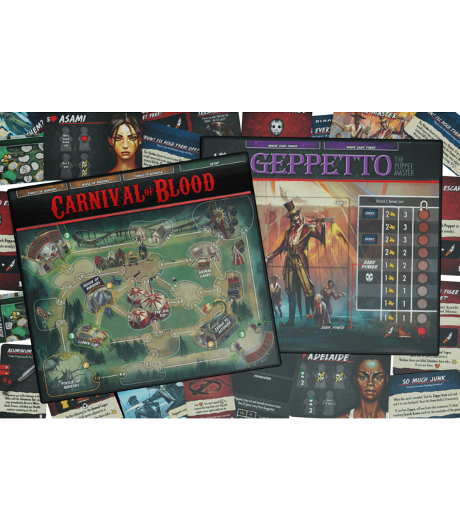 Final Girl: Carnage at the Carnival S1 (ENG) - Brettspiel