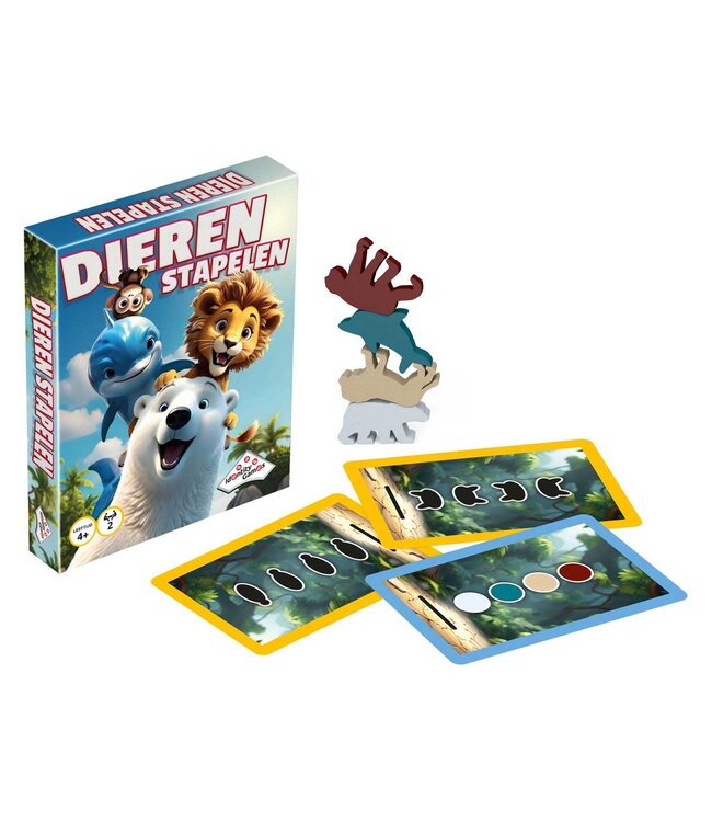 Dieren Stapelen (NL) - Kaartspel