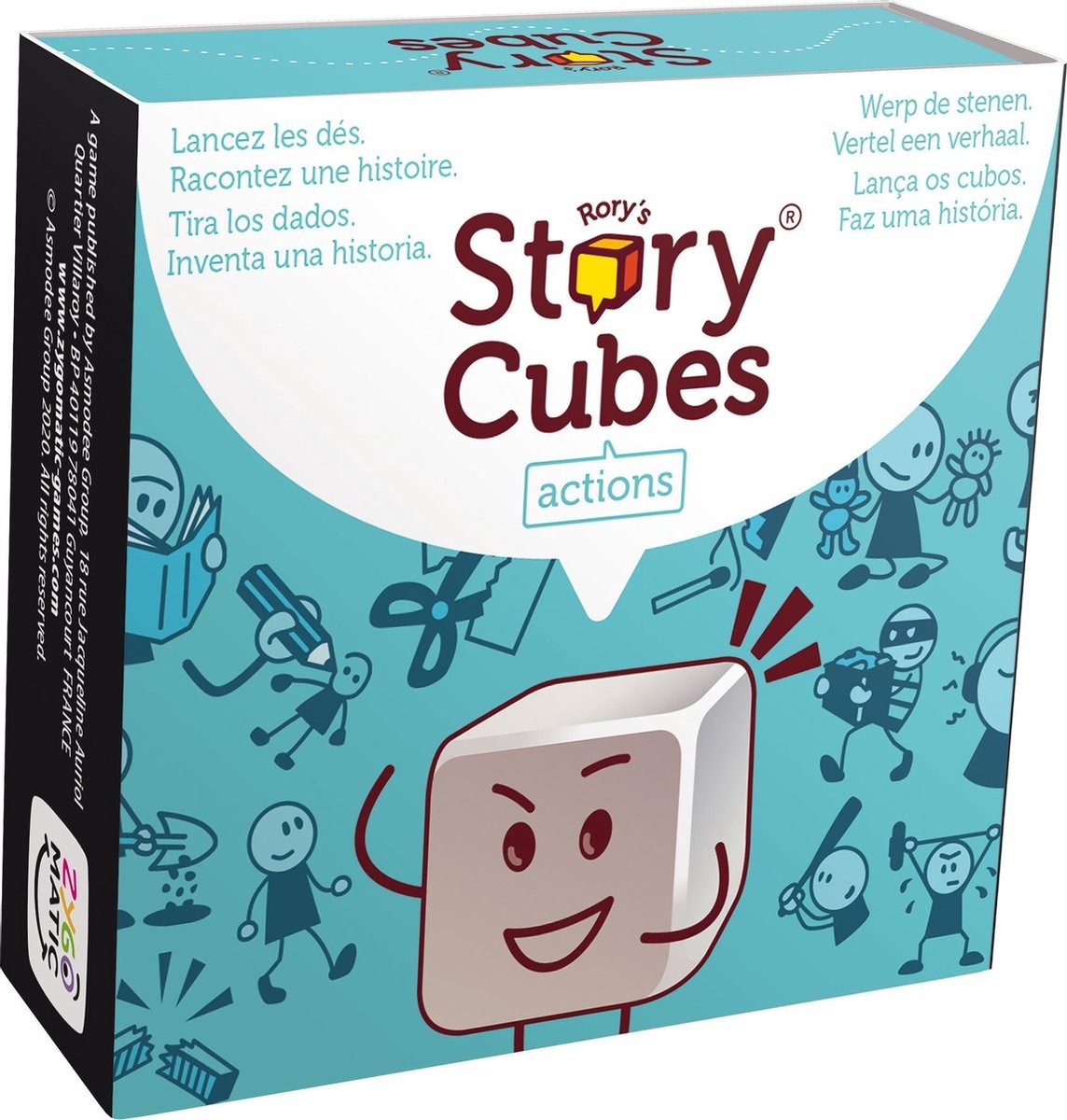 Zygomatic Rory's Story Cubes: Actions