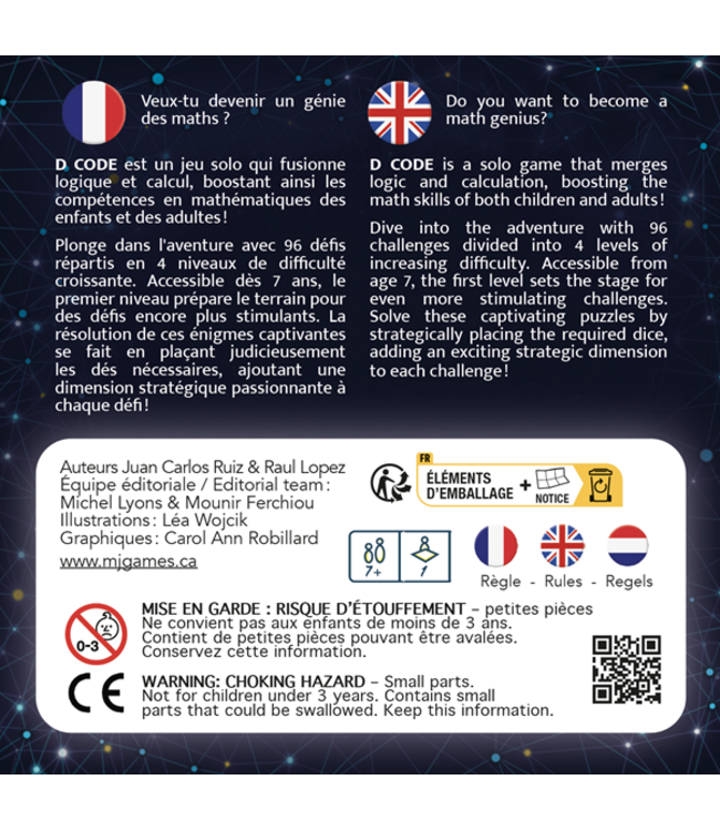 D Code (ENG) - Dice game