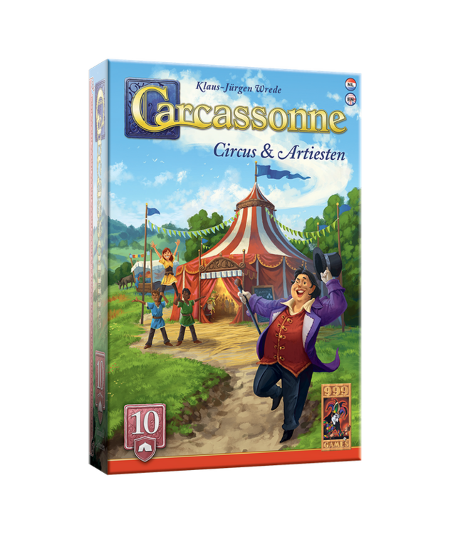 Carcassonne: Circus & Artiesten (NL) - Board game Expansion