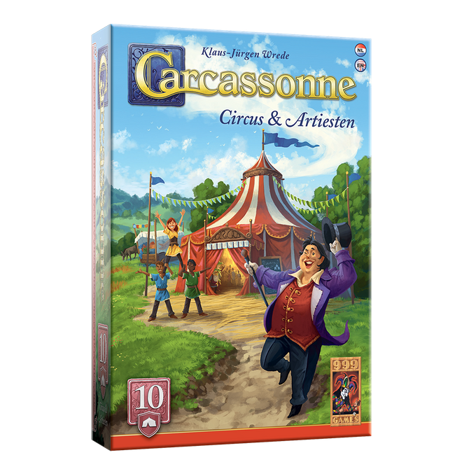 999 Games Carcassonne: Circus & Artiesten (NL)