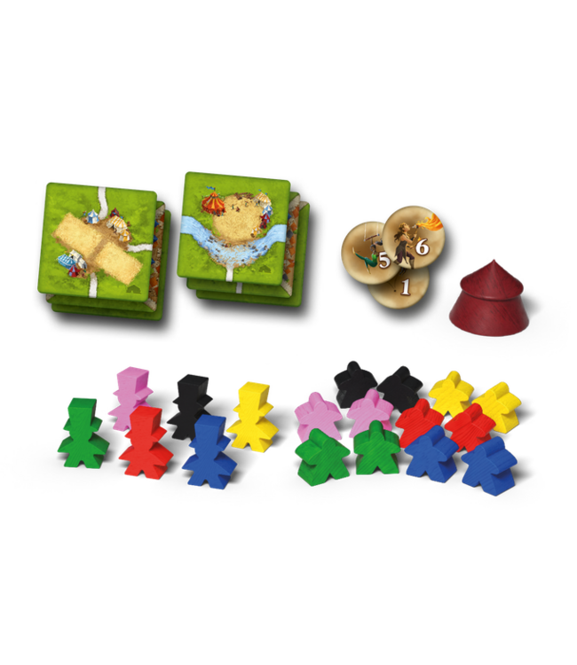Carcassonne: Circus & Artiesten (NL) - Bordspel Uitbreiding