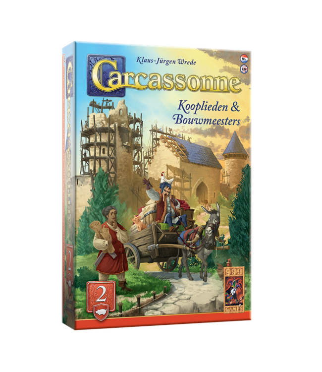 Carcassonne: Kooplieden & Bouwmeesters (NL) - Brettspiel Erweiterung