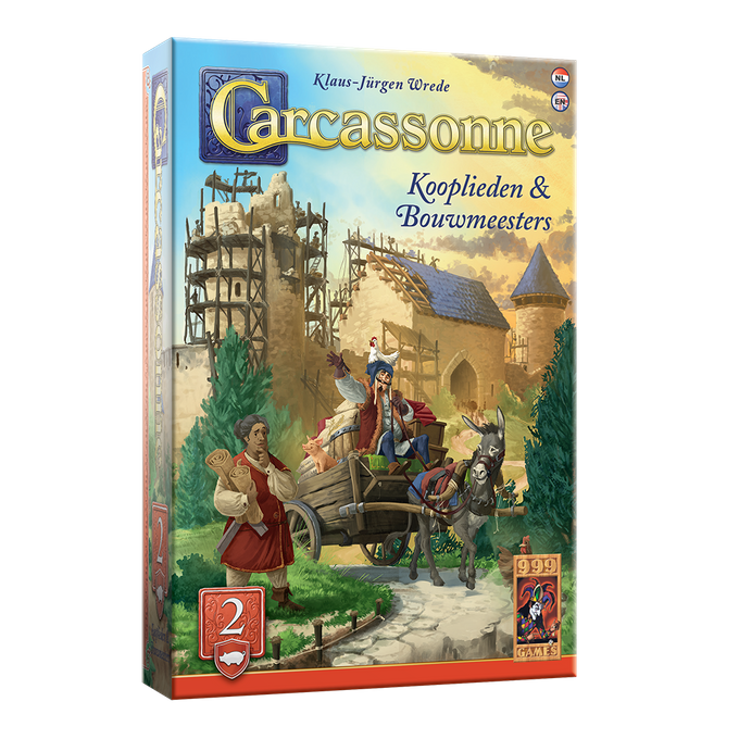 999 Games Carcassonne: Kooplieden & Bouwmeesters (NL)