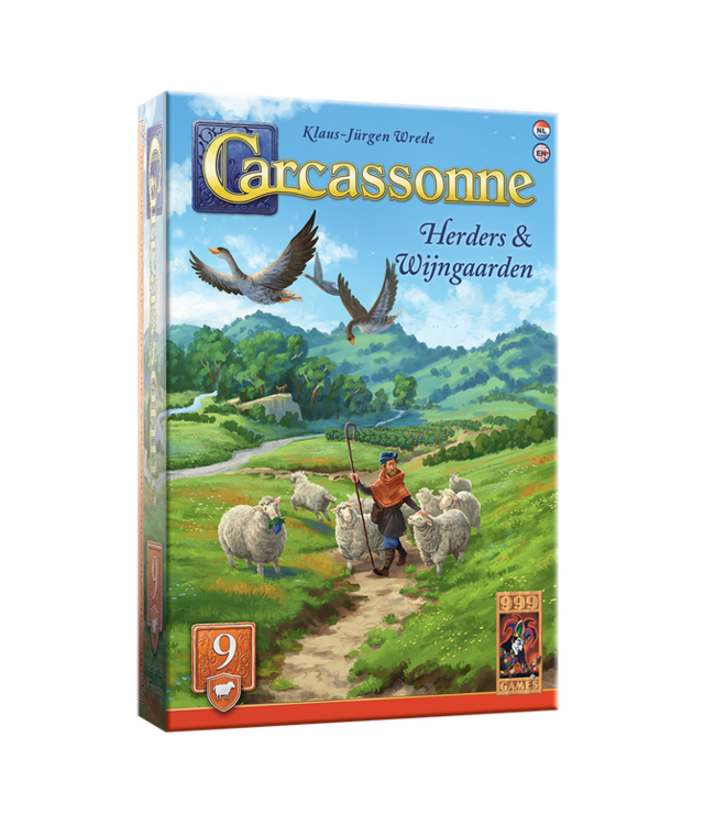 Carcassonne: Herders & Wijngaarden (NL) - Bordspel Uitbreiding