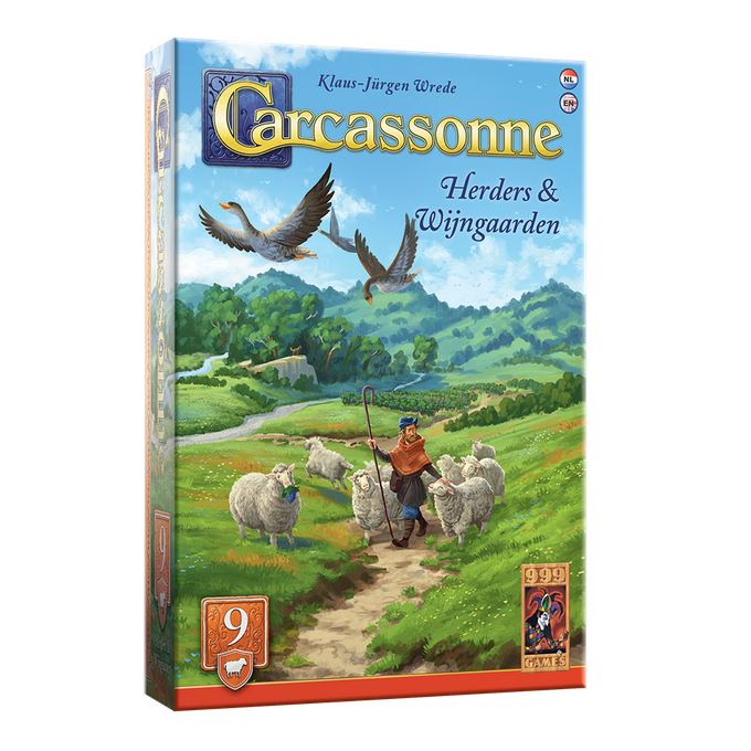 999 Games Carcassonne: Herders & Wijngaarden (NL)