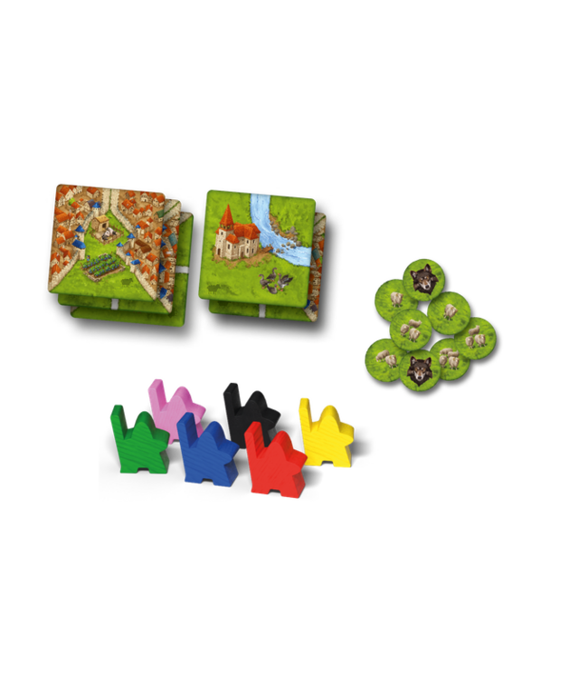 Carcassonne: Herders & Wijngaarden (NL) - Bordspel Uitbreiding