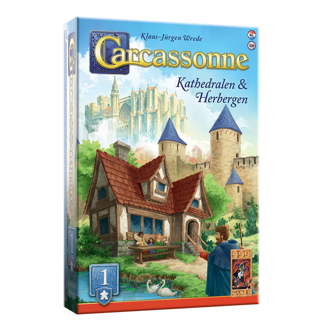 999 Games Carcassonne: Kathedralen & Herbergen (NL)