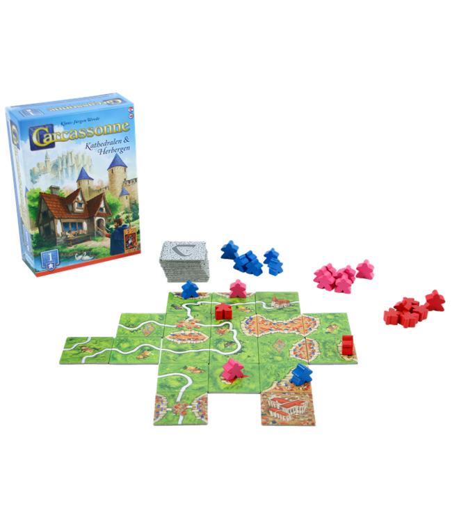 Carcassonne: Kathedralen & Herbergen (NL) - Board game Expansion