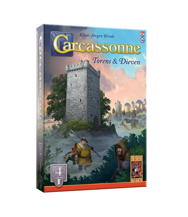 Carcassonne: Torens & Dieven (NL) - Board game Expansion