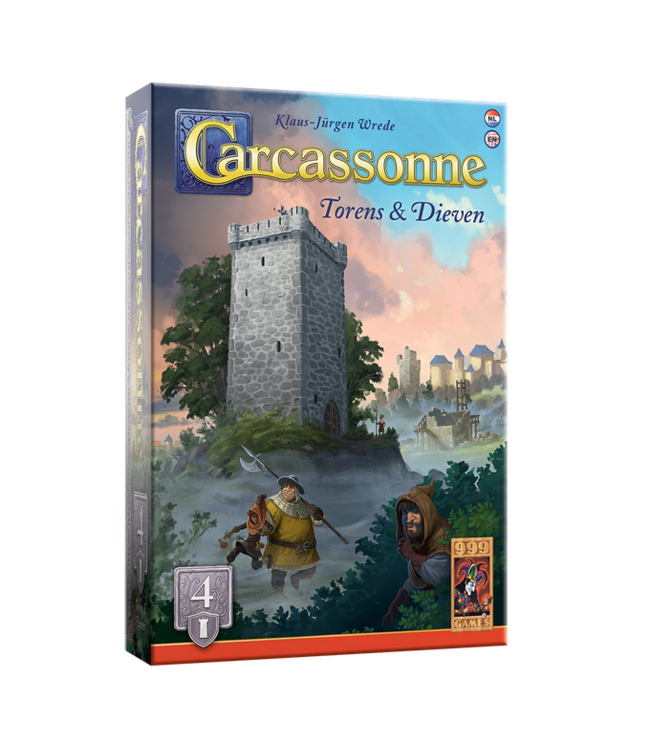 Carcassonne: Torens & Dieven (NL)) - Bordspel Uitbreiding