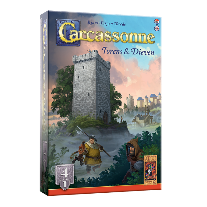 999 Games Carcassonne: Torens & Dieven (NL)