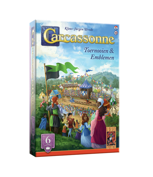 Carcassonne: Toernooien & Emblemen (NL) - Brettspiel Erweiterung