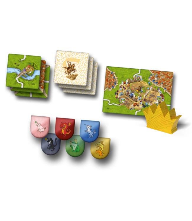 Carcassonne: Toernooien & Emblemen (NL) - Board game Expansion