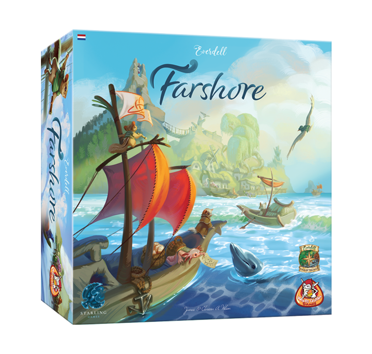 White Goblin Games Everdell: Farshore (NL) afbeelding