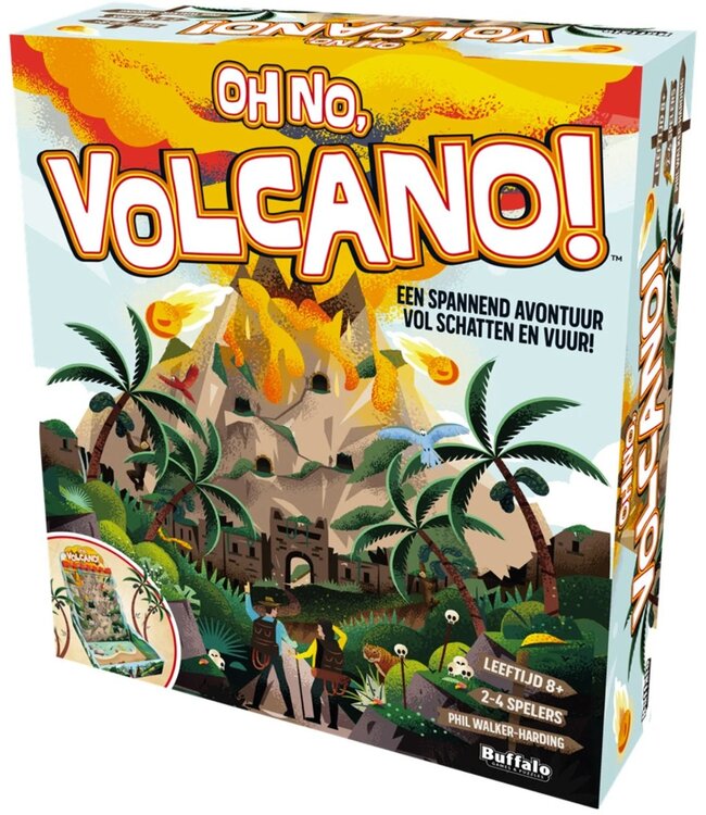Oh No, Volcano! (NL) - Bordspel