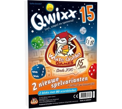 White Goblin Games Qwixx 15 (NL)