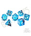 Glassstaff CritStones: Mermaid's Maelstrom Liquid Core - RPG Dice Set