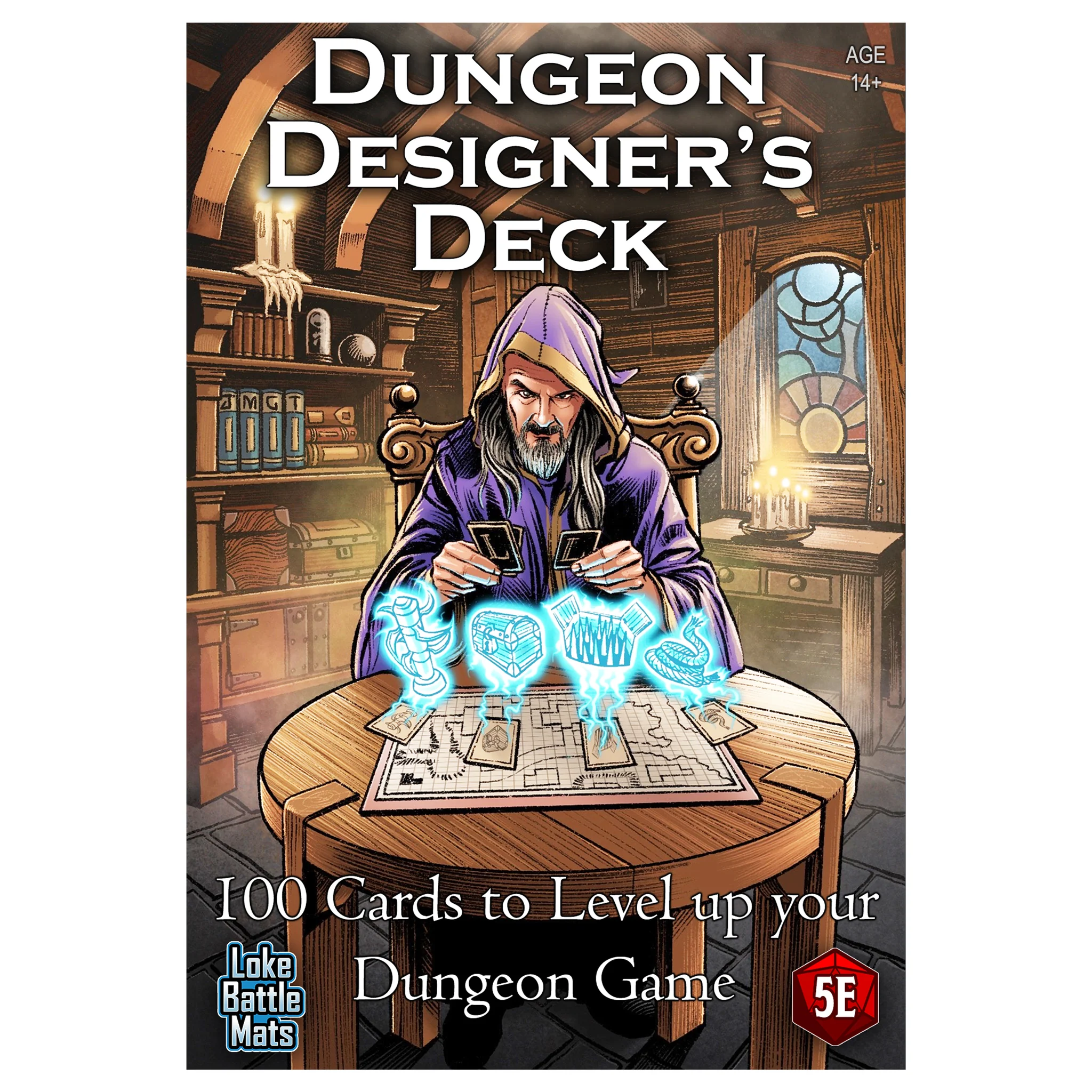 Loke Battle Mats Dungeon Designer's Deck afbeelding