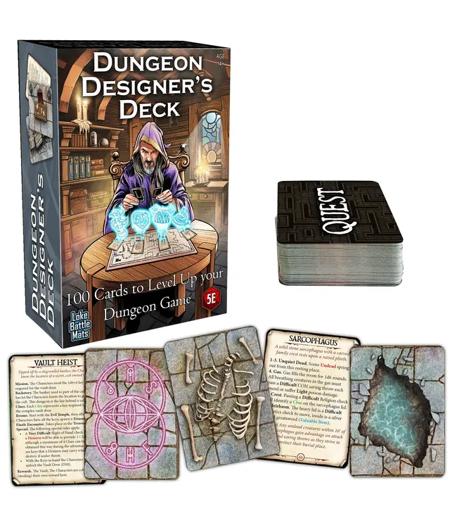 Loke BattleMats: Dungeon Designer's Deck