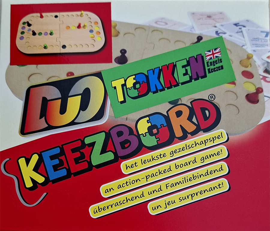 Keezbord Tokken Duo (Hout) (NL) afbeelding
