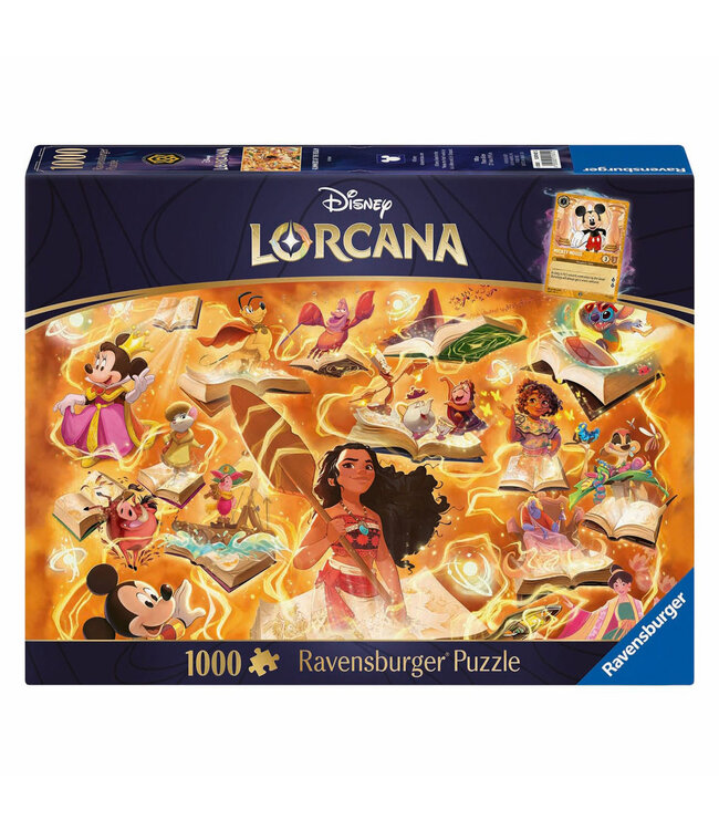 Disney Lorcana - Glimmers of the Realm: Amber (1000 Stukjes)