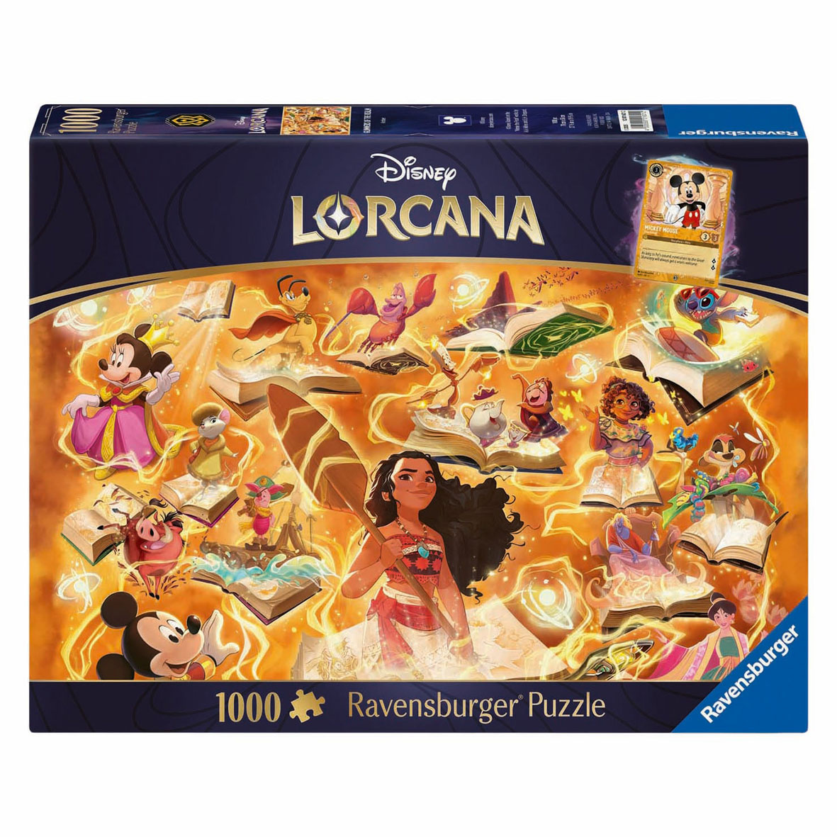Ravensburger Disney Lorcana - Glimmers of the Realm: Amber (1000 Stukjes) afbeelding