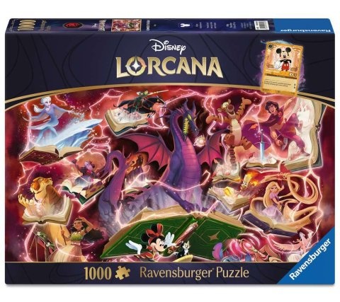 Ravensburger Disney Lorcana - Glimmers of the Realm: Ruby (1000 Stukjes) afbeelding